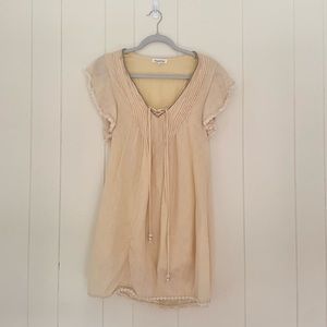 heart loom knee-length dress
